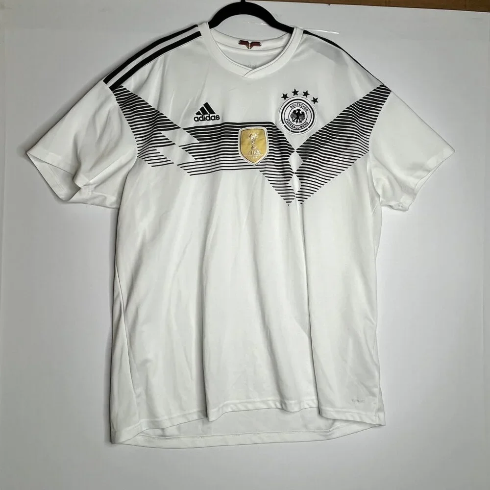 Adidas Mens Germany National Team 2018 FIFA World Cup Winner Jersey 2XL White - Picture 1 of 4